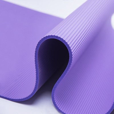 Tikar Yoga PVC Ramah Lingkungan Dicetak Tikar Yoga Lipat Ticker Non Slip Yoga Mat