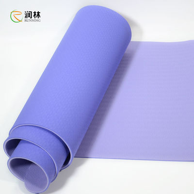 Non Slip Eco TPE Fitness Dan Atletik Yoga Mat Untuk Home Gym Sertifikasi SGS