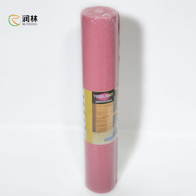 173*61cm PVC Yoga Mat Aman, Mat Kebugaran Tebal Non Slip Bertekstur