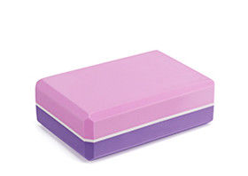 Soft EVA Foam Yoga Block Non Slip Warna Pink Ungu Biru