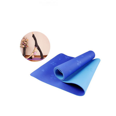 Latihan Pilates TPE Fitness Yoga Mat Anti Slip Anti Air Mata