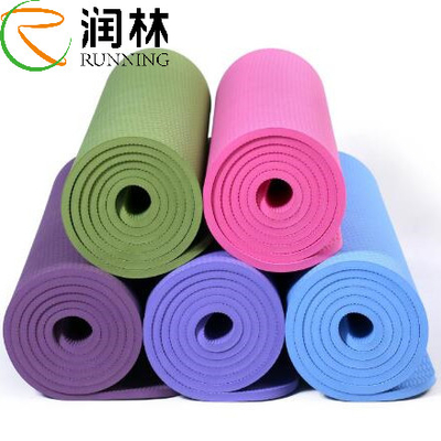 Matras Yoga PVC Multifungsi Nyaman Untuk Pelatihan Olahraga