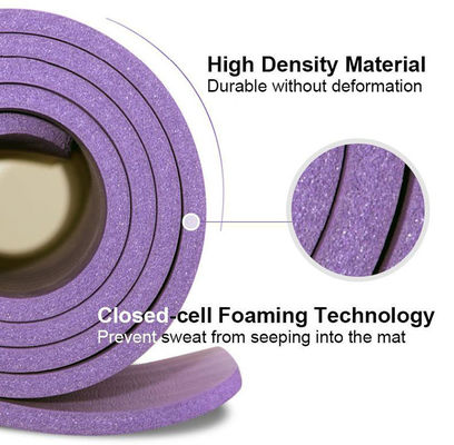 Home 8mm All Purpose Yoga Mat dengan Mat Sling yang nyaman