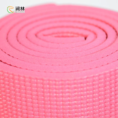 Matras Yoga Multi Warna 3mm yang dapat dicuci, Tikar Kebugaran PVC tidak beracun toxic