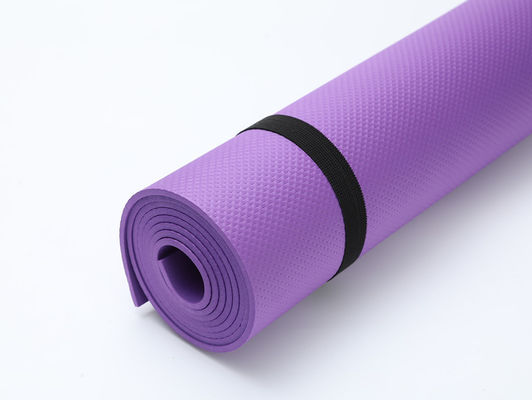 Tikar Yoga Bahan EVA Kepadatan Tinggi 6mm untuk Lantai Gym Rumah
