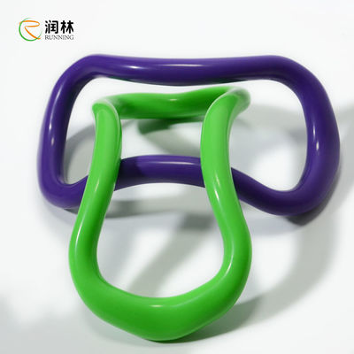 Beberapa Warna 11.5*23cm Yoga Fitness Ring dengan Safety anti slip handle