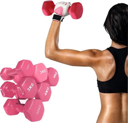 Multi Spesifikasi Gym Dumbbell Set Neoprene Coated Adjustable Weights