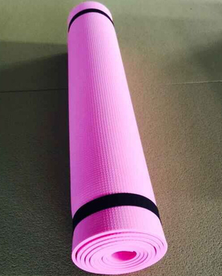 4mm 10mm Tebal Eva Foam Yoga Mats Tidak Beracun Untuk Senam Pilates Kebugaran